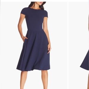 Dress the Population Livia Fit & Flare Dress NWT size L